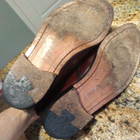 Cole Haan Memory Flex Comfort Burgundy Leather Lace Up Derby Dress Shoe Sz 9.5 - Picture 12 of 13